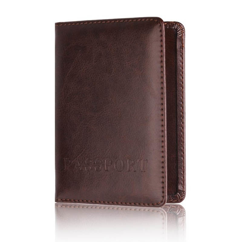 Leather Passport (Rfid) Holder