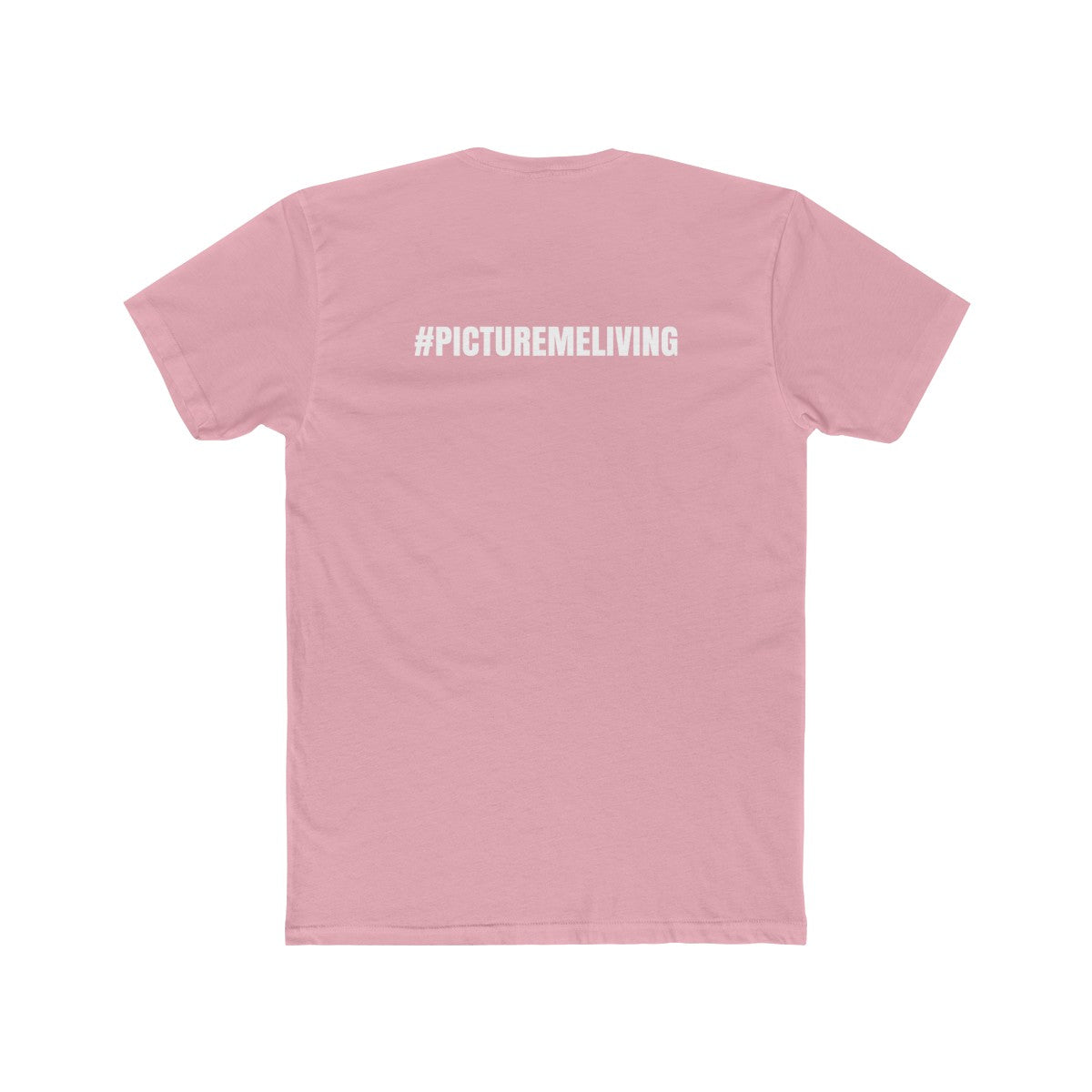 White/Color PML Logo Tee with #PML