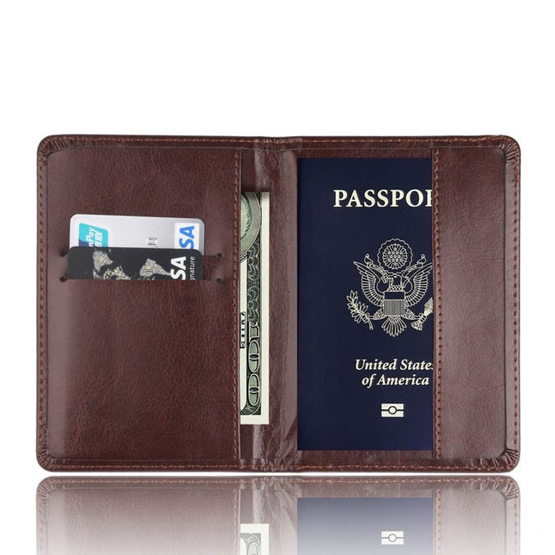 Leather Passport (Rfid) Holder