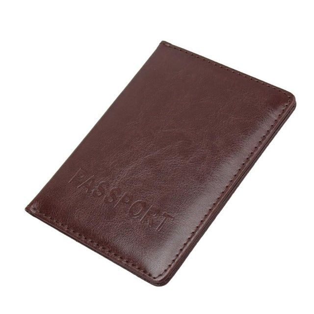 Leather Passport (Rfid) Holder