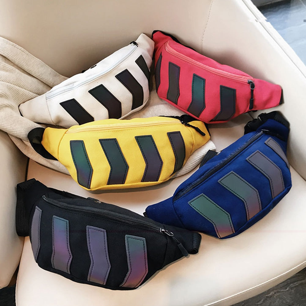 Reflective Chest Crossbody Bag