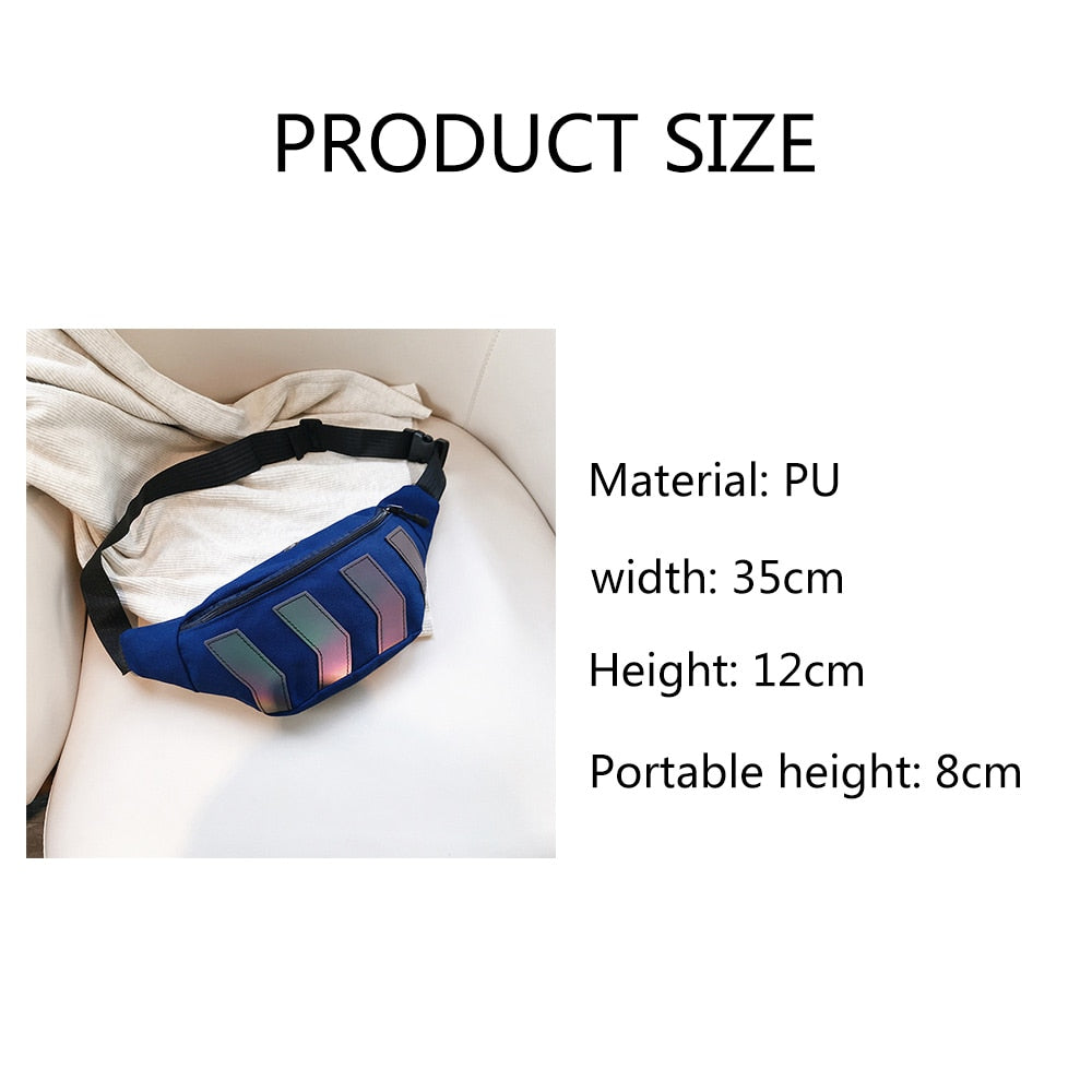 Reflective Chest Crossbody Bag
