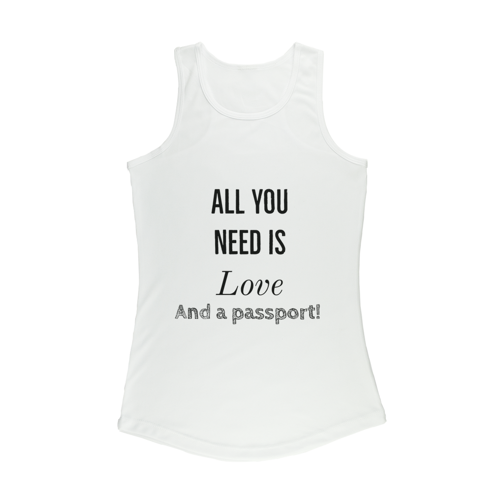 love Women Performance Tank Top