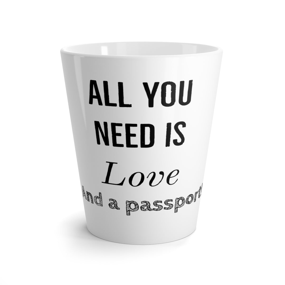 Love Latte mug