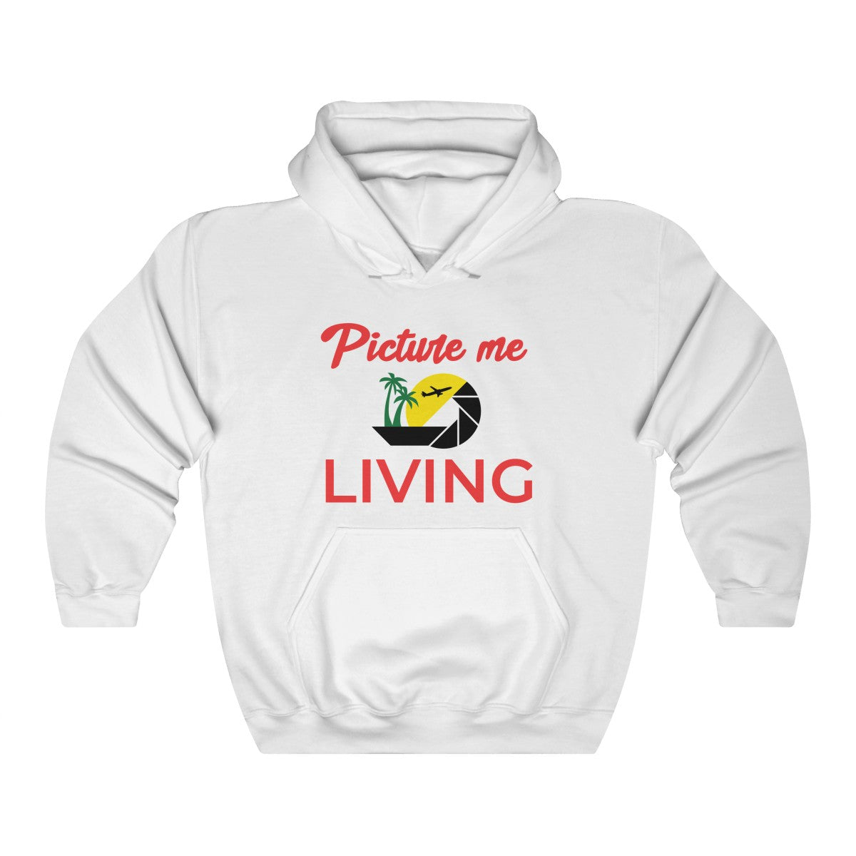 Picture Me Living Logo (Red Letters)