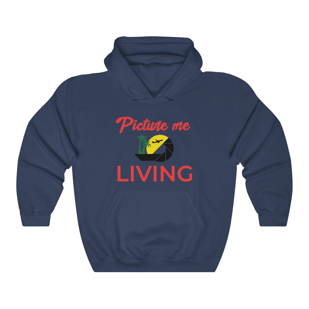 Picture Me Living Logo (Red Letters)