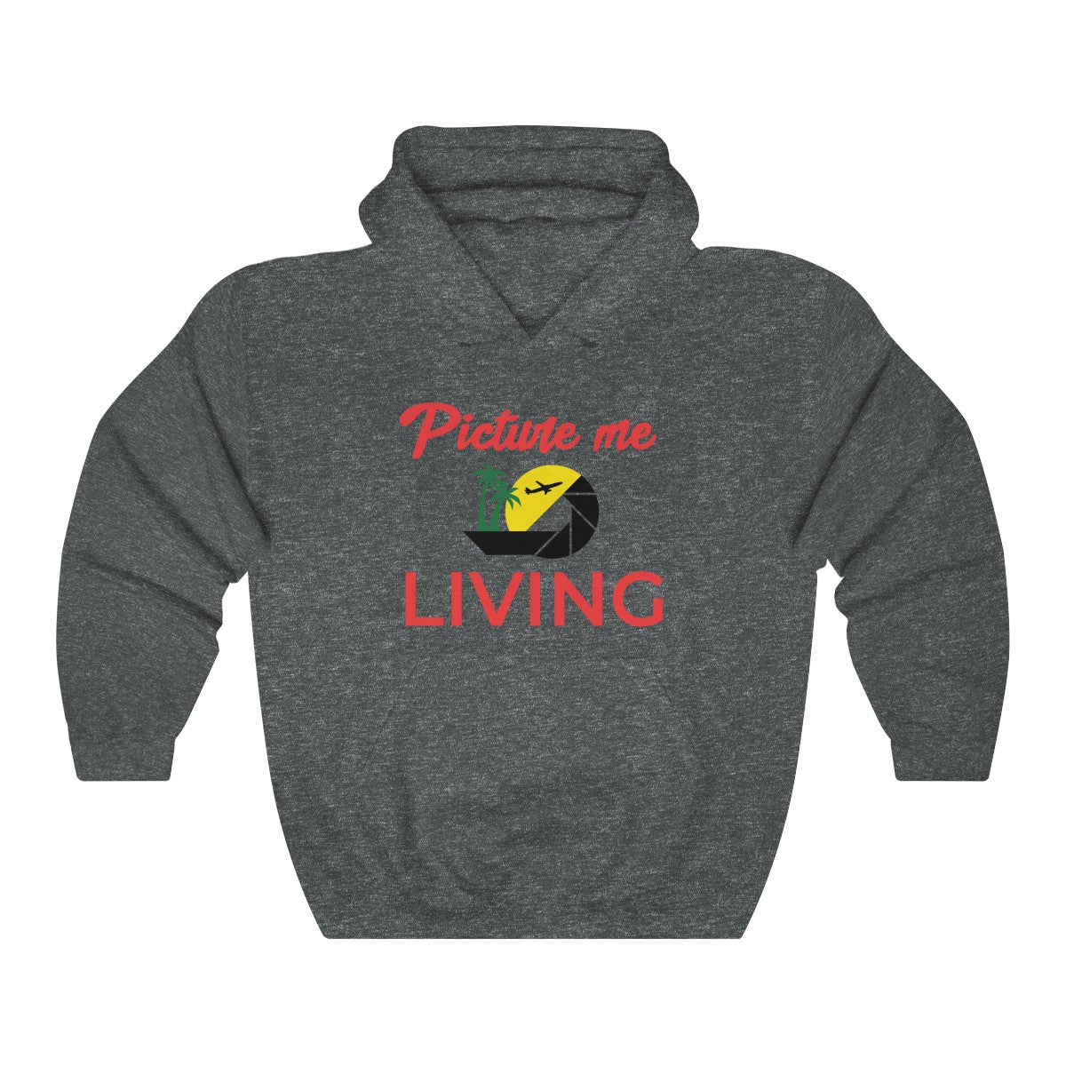 Picture Me Living Logo (Red Letters)