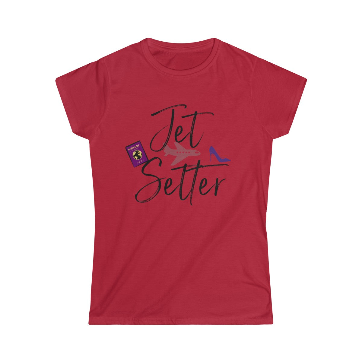 Women's Softstyle Jet $etter Tee