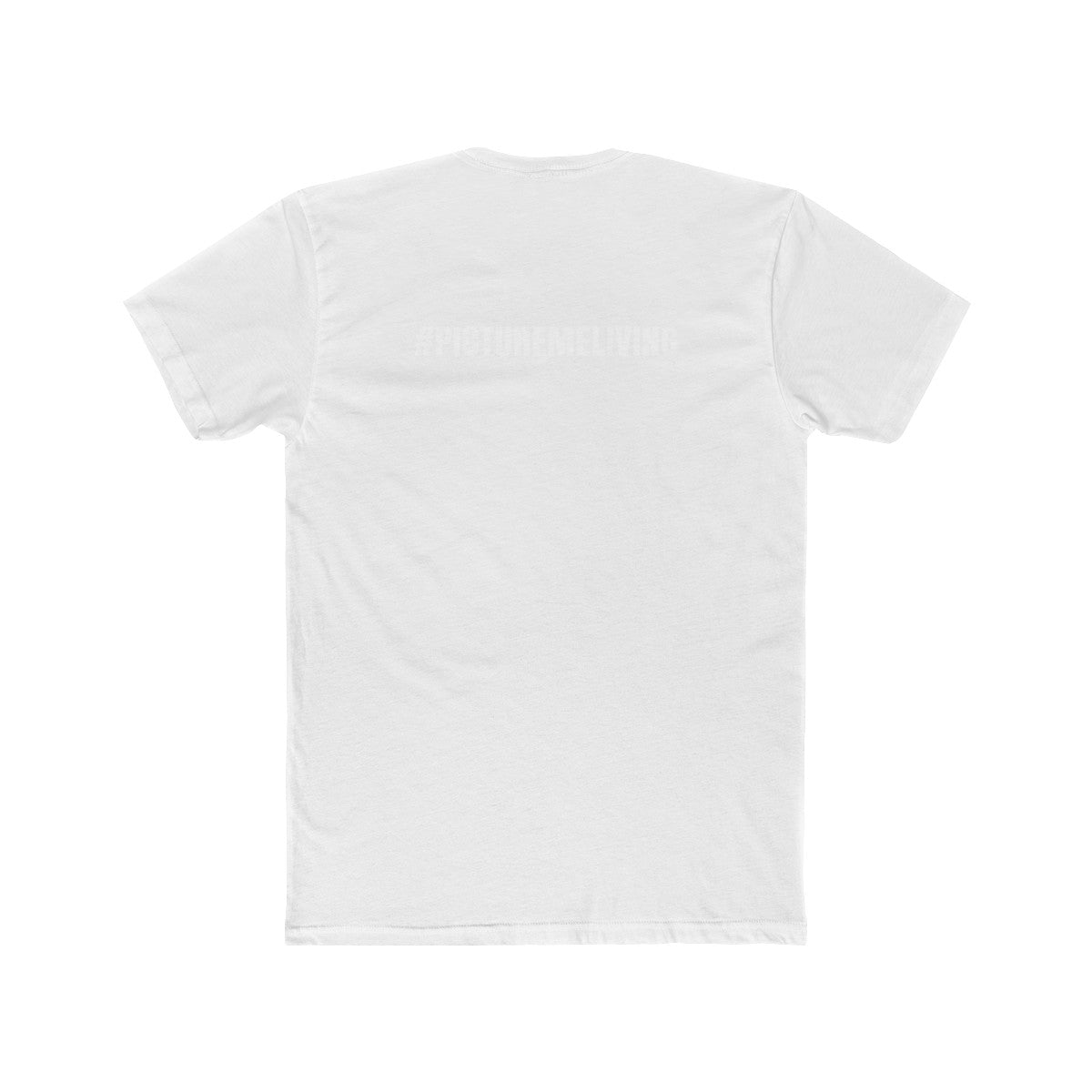 White/Color PML Logo Tee with #PML