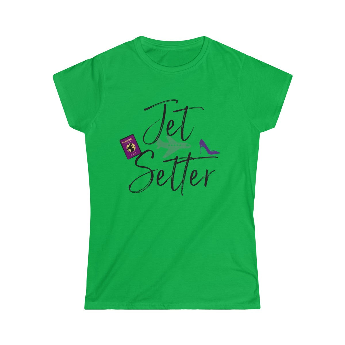 Women's Softstyle Jet $etter Tee