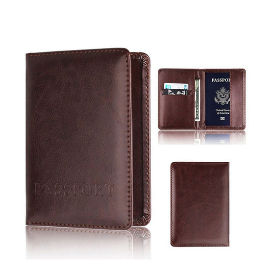 Leather Passport (Rfid) Holder