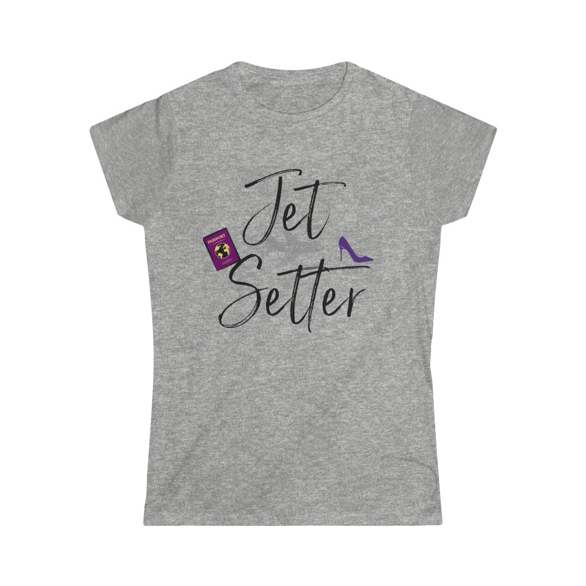 Women's Softstyle Jet $etter Tee