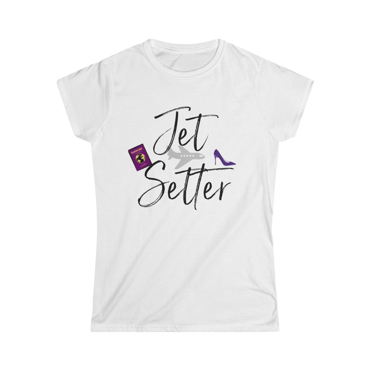 Women's Softstyle Jet $etter Tee