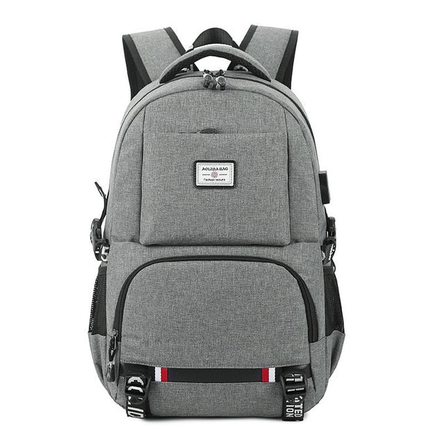 Oxford Backpack (USB Charging)