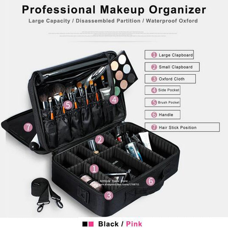 Travel Makeup Organizer