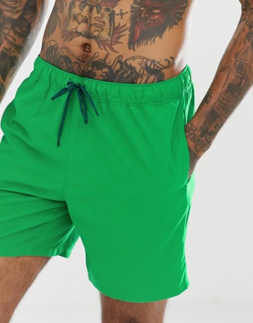 Green Swim Shorts