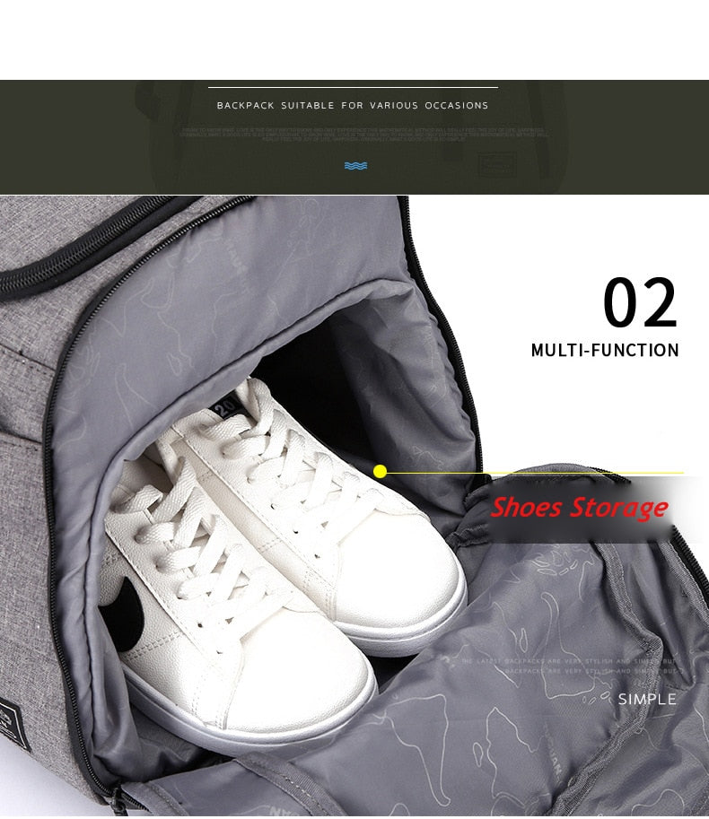 Easy Access Duffle Bag