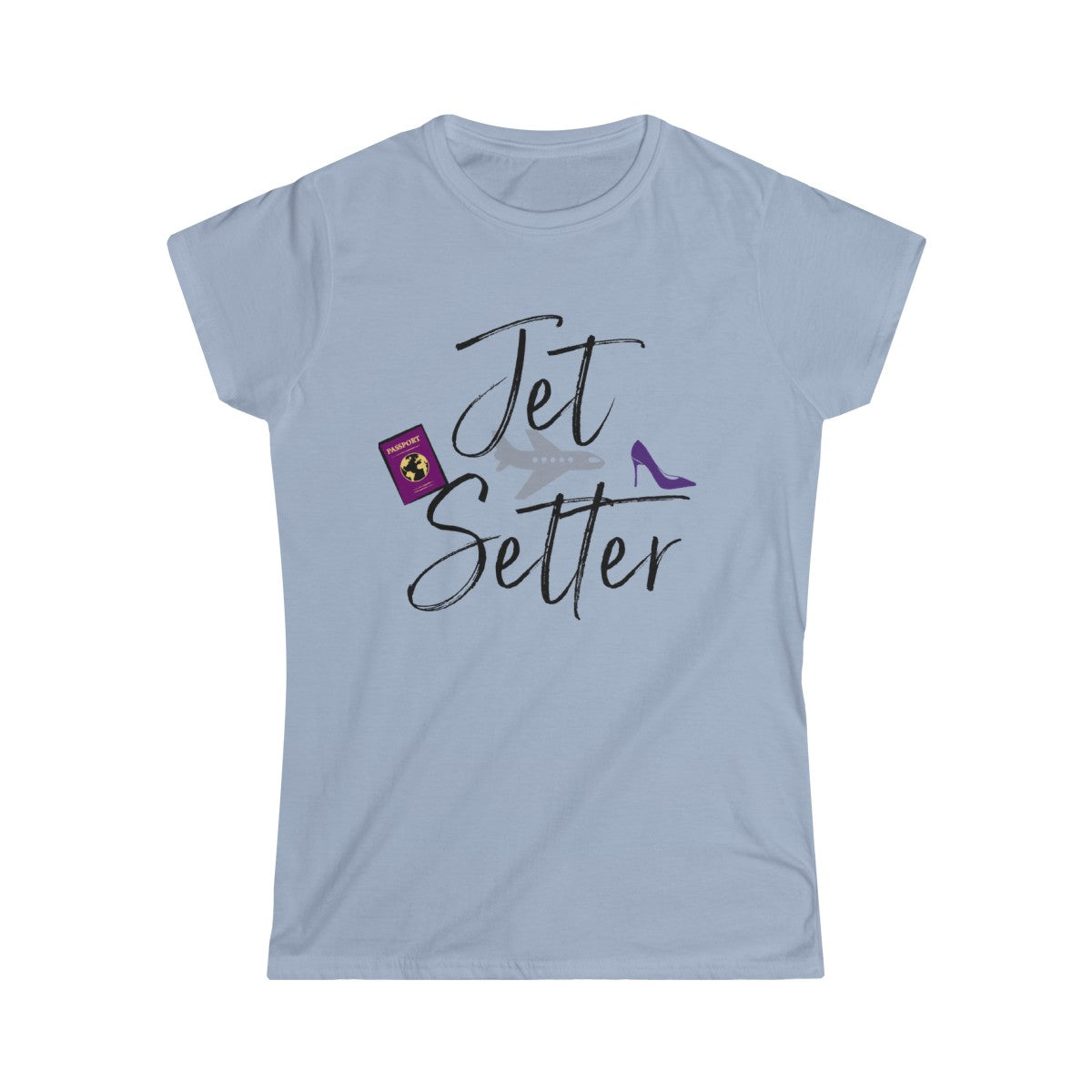 Women's Softstyle Jet $etter Tee