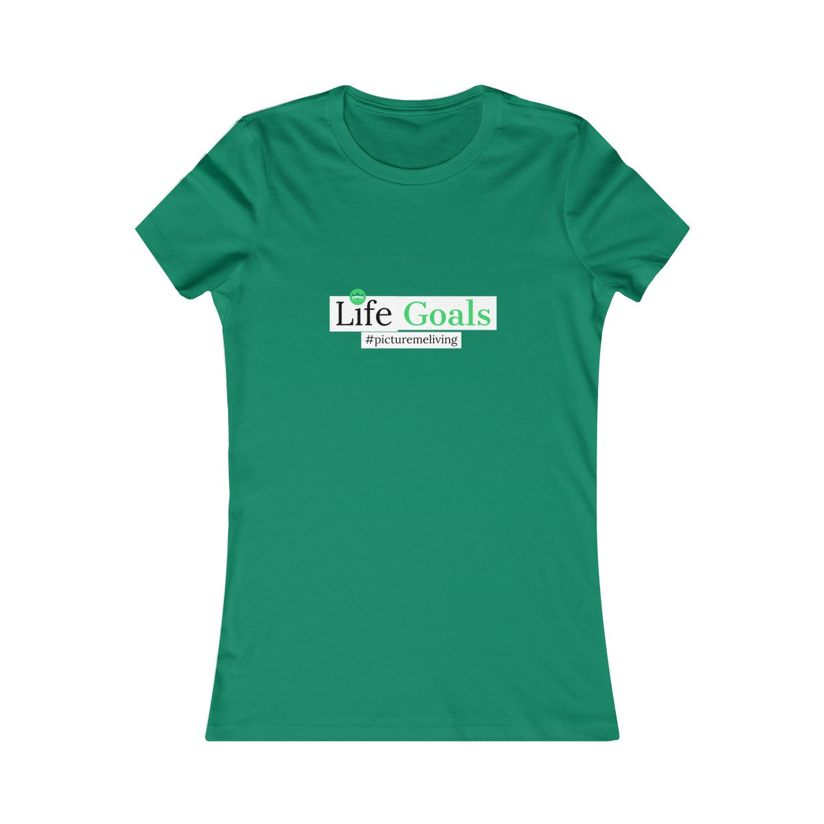 Women's Life Goals Tee