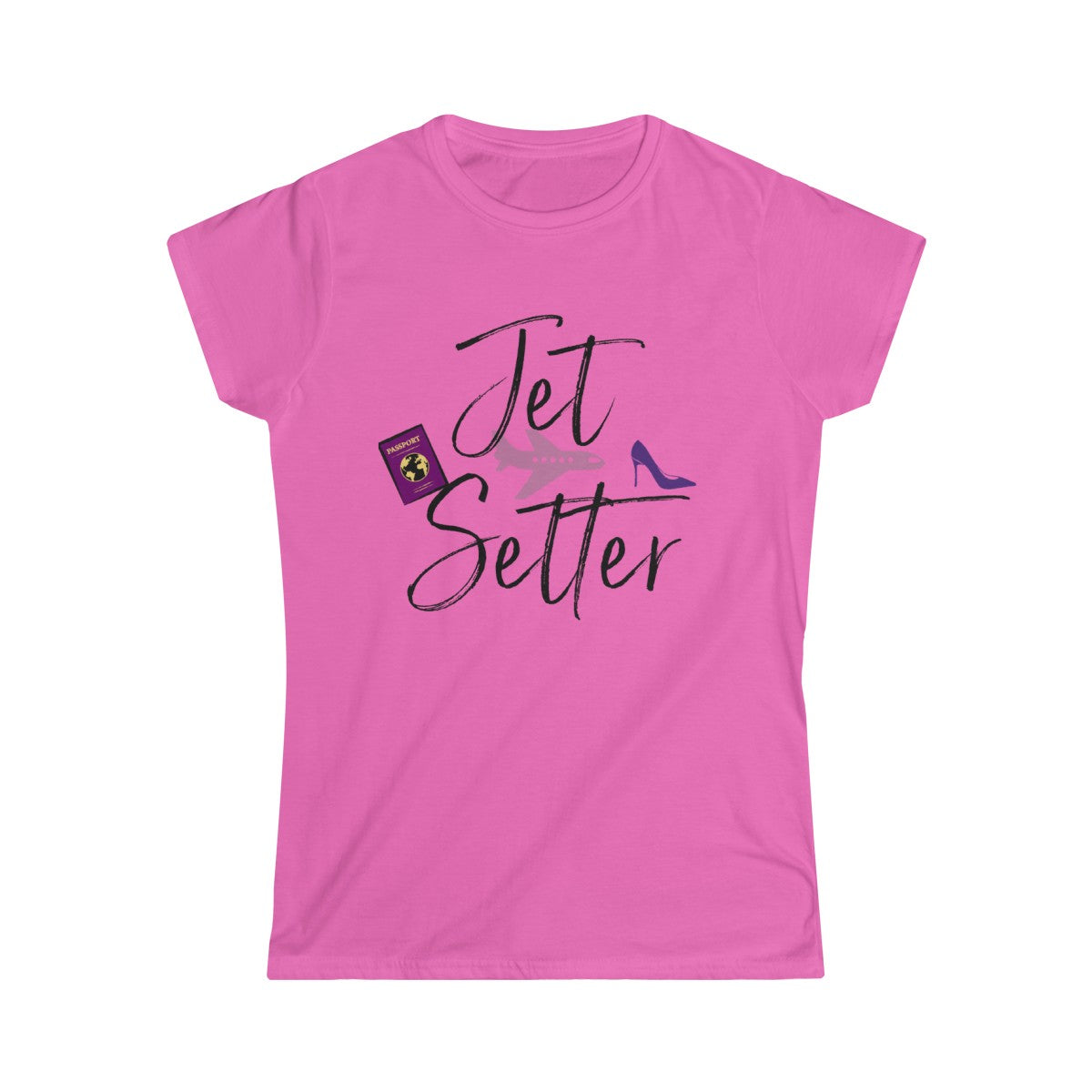 Women's Softstyle Jet $etter Tee