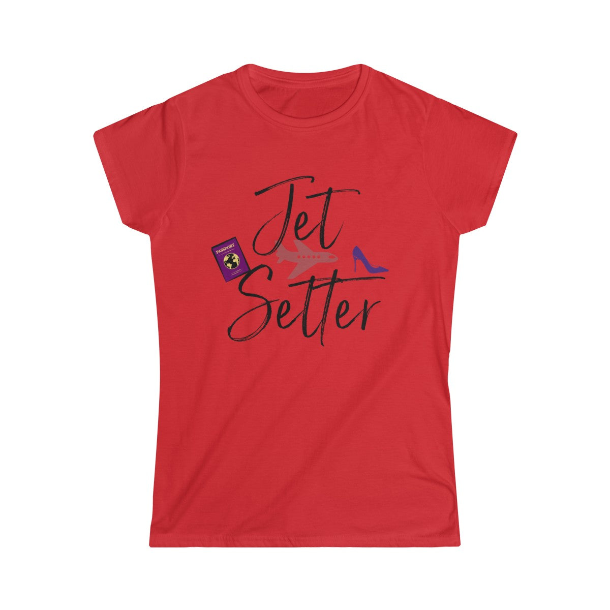 Women's Softstyle Jet $etter Tee