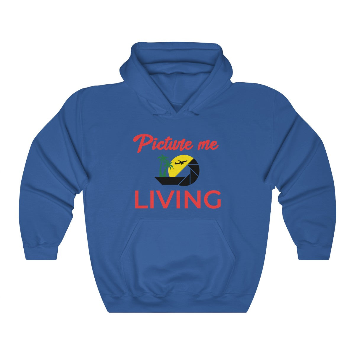 Picture Me Living Logo (Red Letters)