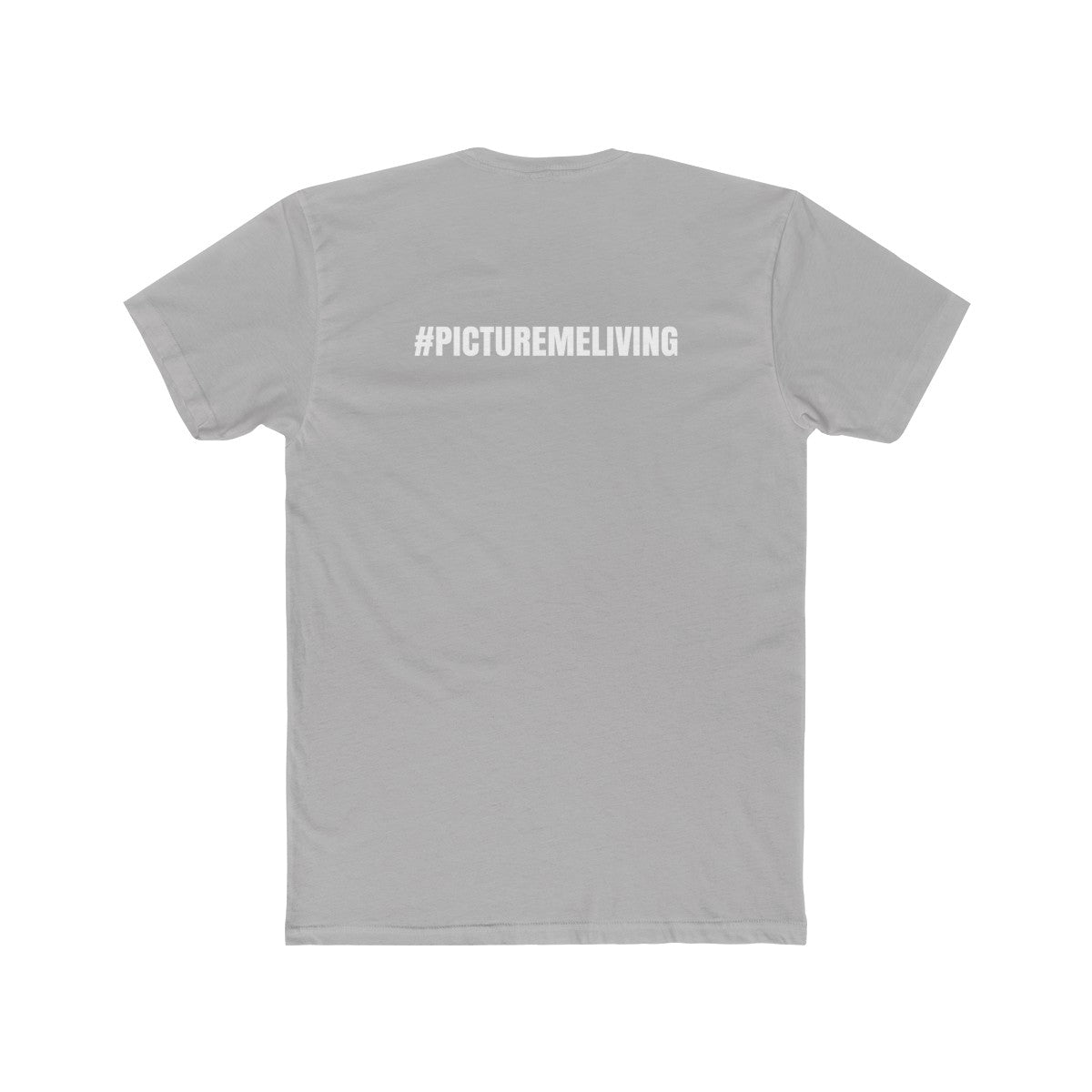 White/Color PML Logo Tee with #PML