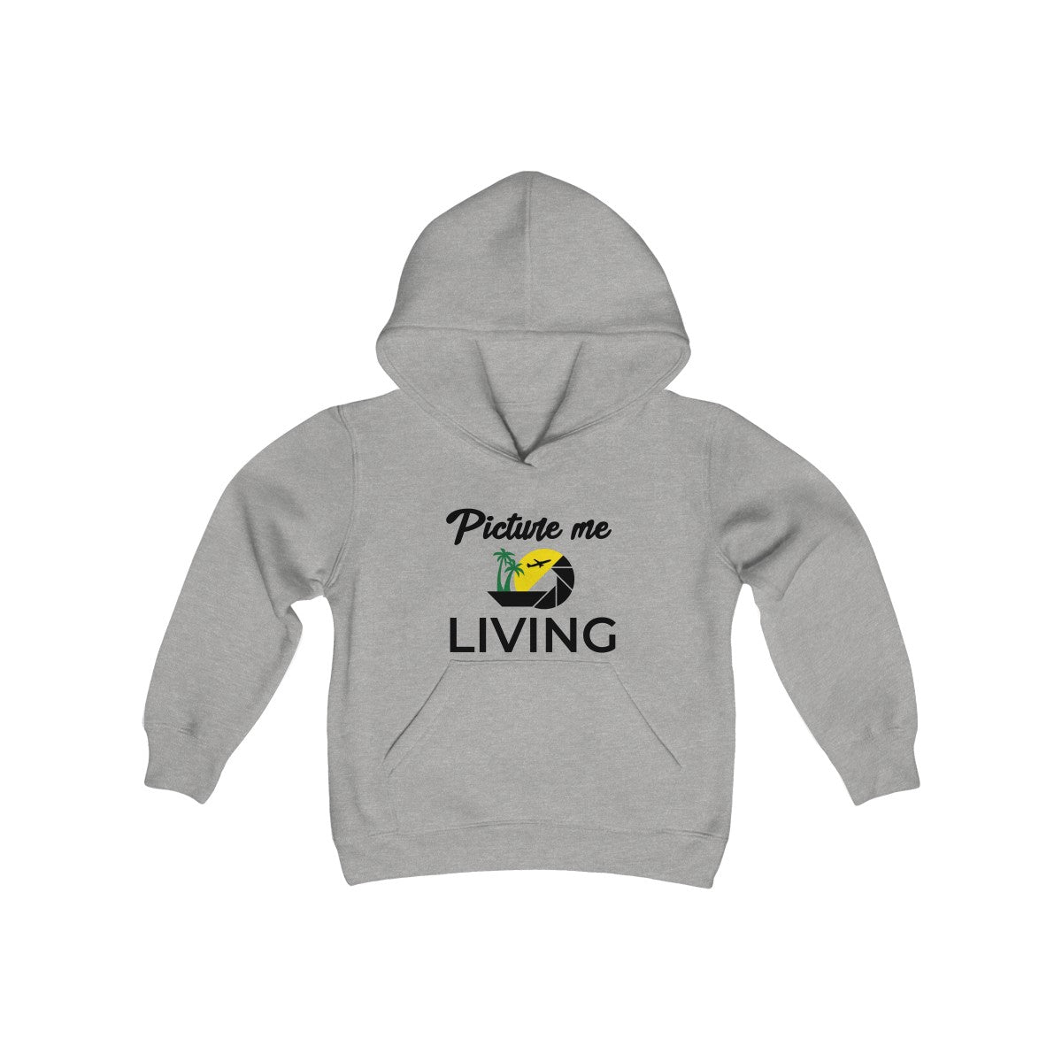 Youth PML color  logo Hoodie