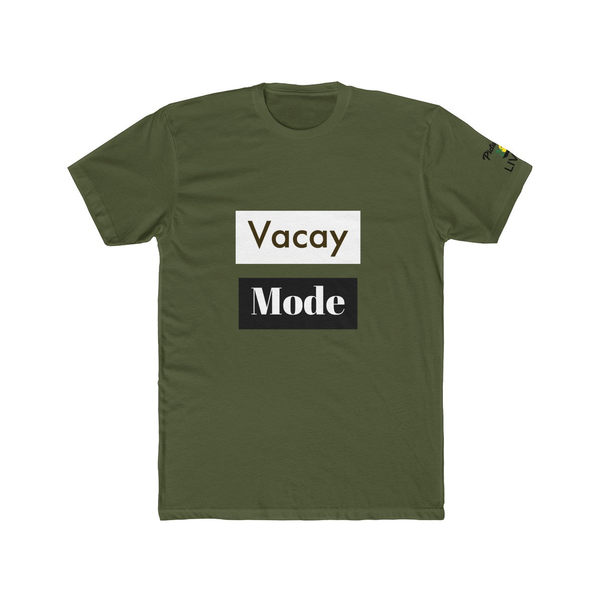 Vacay Mode Men's Cotton Crew Tee